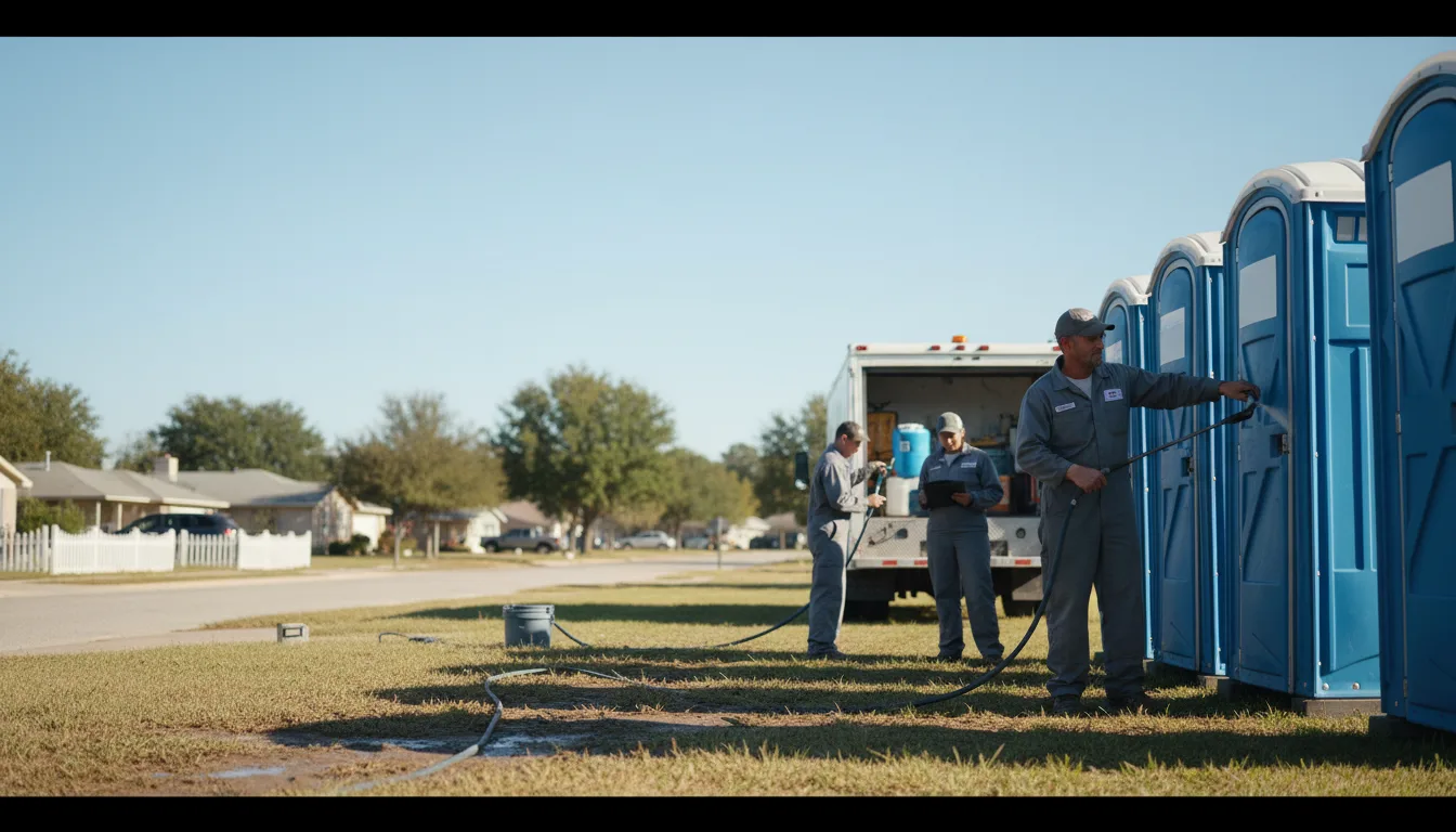 Long-Term Portable Toilet Rental in Belleville, KS near me